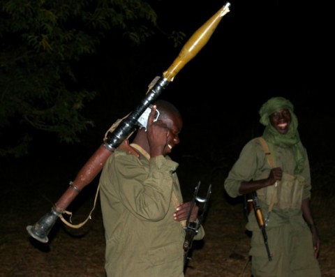 These are brave troops of the Chadian anti-poaching forces.  Photo courtesy of SOS Elephants. 